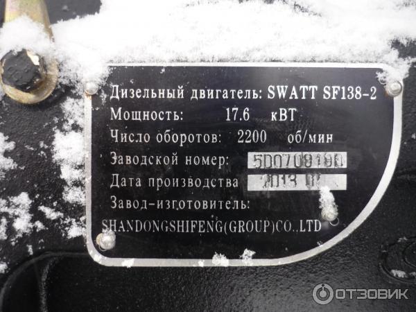 Двигатель Shifeng 244