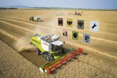 claas: использование telematics сокращает уборочную кампанию на три дня